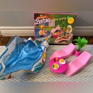 Club California Barbie Pool Party playset 1980s